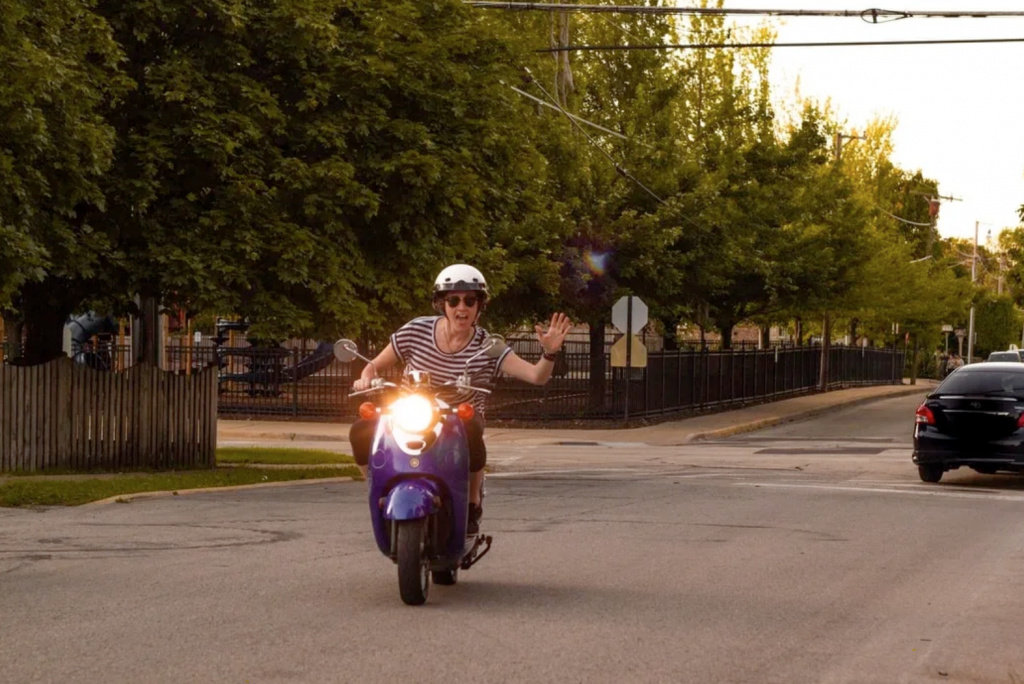 Moped and Technology