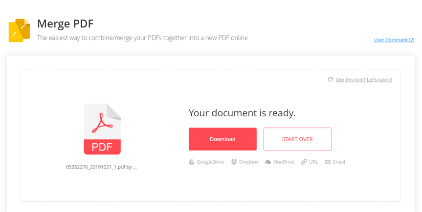 online pdf merger software free