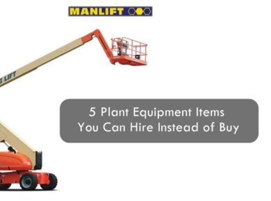 5 Plant Equipment Items You Can Hire Instead of Buy