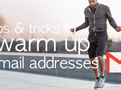 Tips & tricks to warm up email addresses