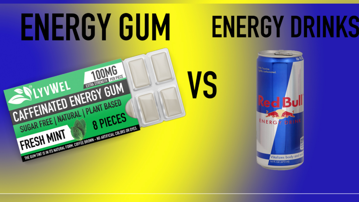 Energy Gum (Hot New Industry) Vs Energy Drinks Who Wins? Omega