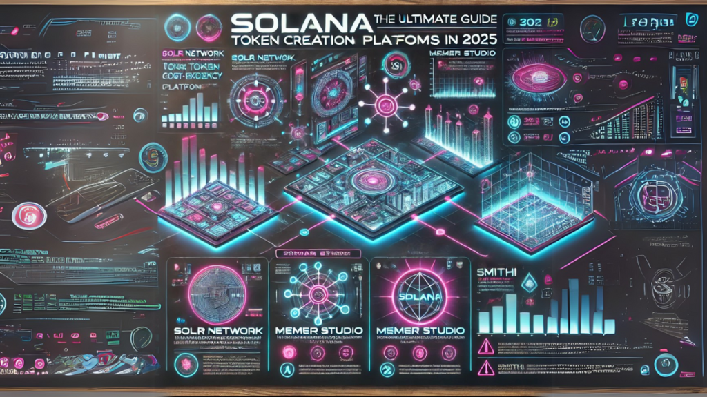 Top Solana Token Creator Reviewed Solr Network vs Memer Studio vs Smithii