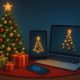 Smart home devices, virtual gifts, and festive apps enhancing modern Christmas celebrations