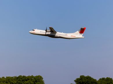 ATR Turboprop Aircraft - Flight