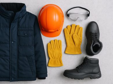 Insulated winter workwear gear for employee safety, comfort, and productivity in cold weather