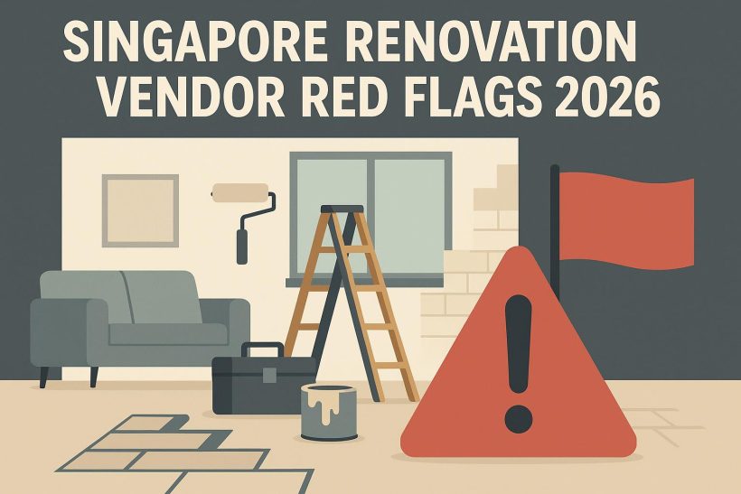 Warning signs of unreliable renovation contractors in Singapore for home improvement projects