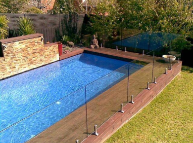 Image 1 of 4 Fabulous Benefits of Frameless Glass Pool Fencing