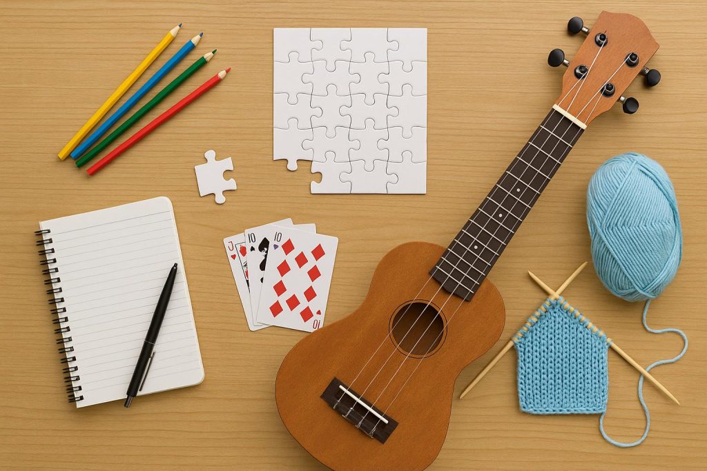 Creative activities and hobbies to stay entertained and productive on slow or uneventful days