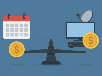 DTH recharge comparison chart highlighting monthly and long-term savings options