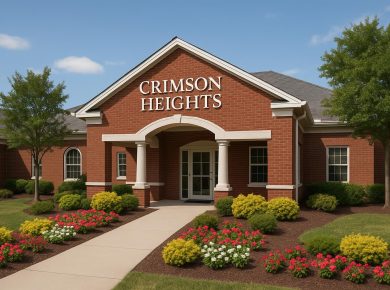 Crimson Heights facility offering comprehensive family support services across all care stages