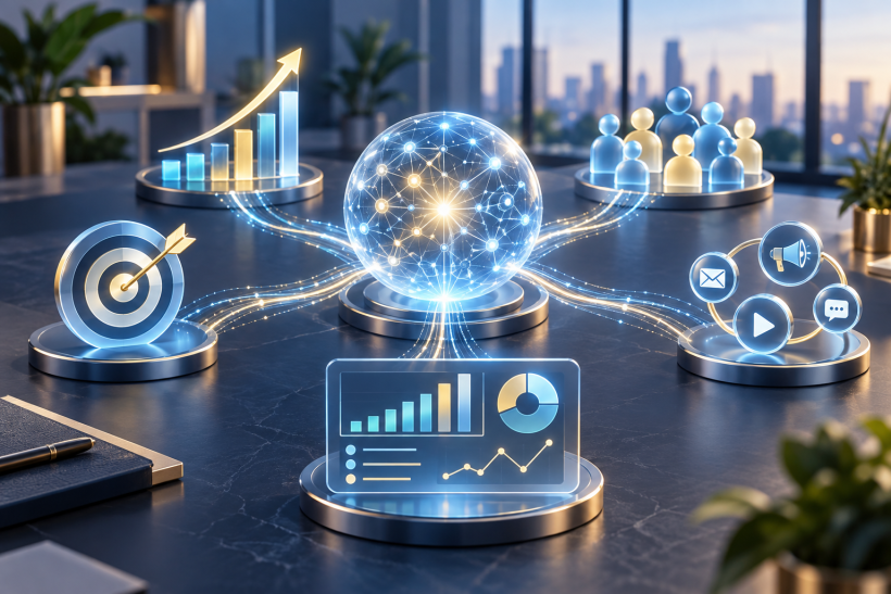 Different Ways an AI Marketing System Helps a Business Grow with Greater Clarity