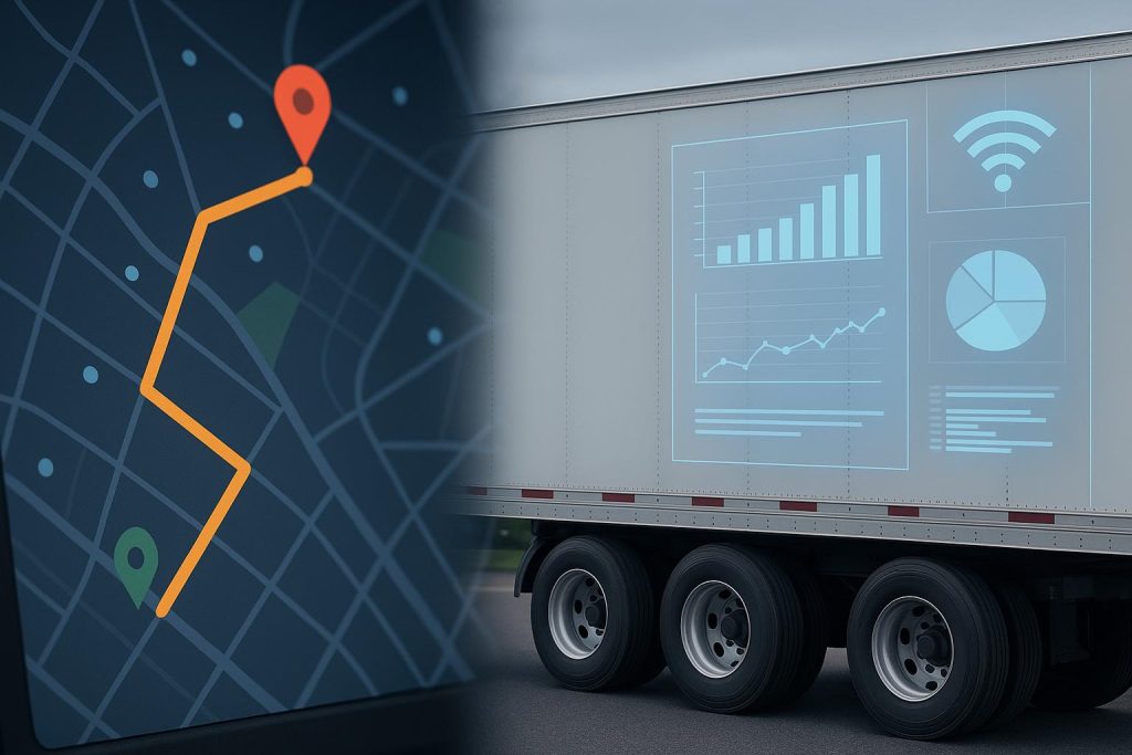 Smart trailer fleet tracking technology enhancing data-driven logistics decisions