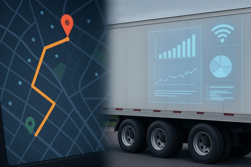 Smart trailer fleet tracking technology enhancing data-driven logistics decisions